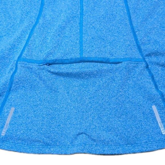 L.L. Bean Women’s Medium Full Zip Performance Jacket Blue Stretch Athletic - Picture 10 of 16